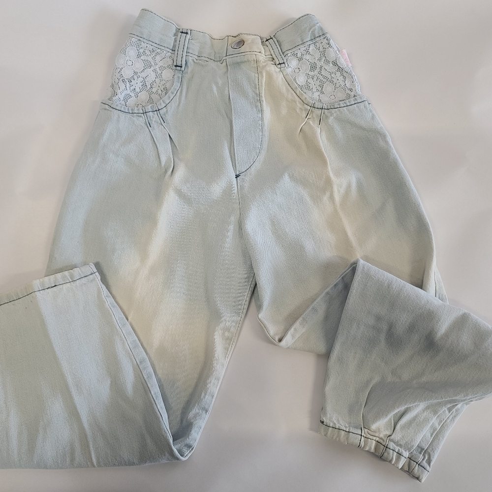 Vintage girls denim‎ jeans High Rise mom liberty